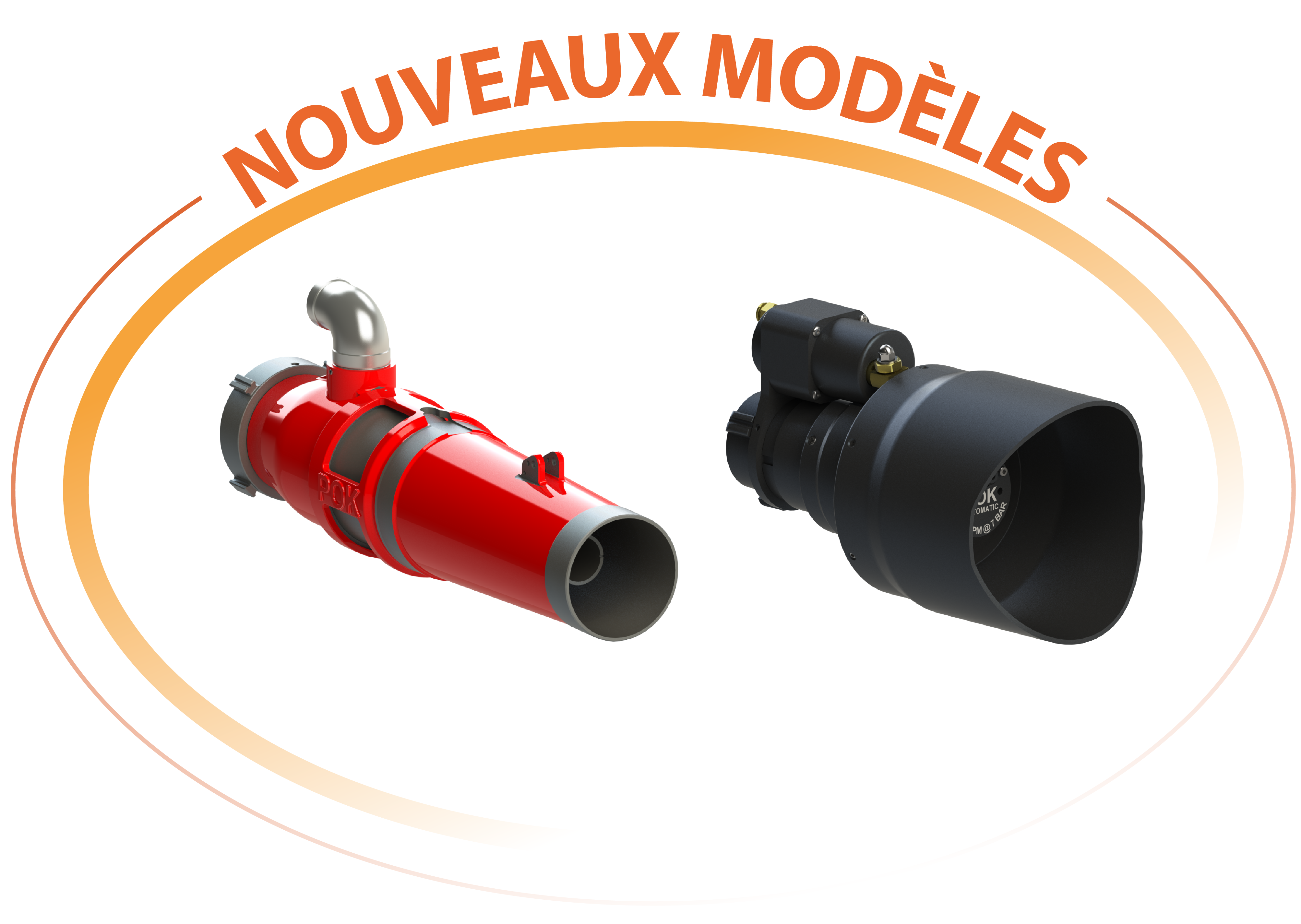 nouveaux modèle canons et diffuseurs automatiques